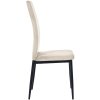 Jídelní židle Savino - samet | krémová