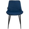 Jídelní židle Victoria - 2 kusy - samet | modrá