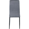 Jídelní židle Mayfair - 6 kusů - samet | světle šedá