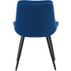 Jídelní židle Rossford - samet | tmavě modrá