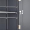 Koupelnová skříňka VASAGLE BBC001G01 60×30×60 cm – pod umyvadlo, venkovský styl | šedá