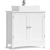 Koupelnová skříňka pod umyvadlo VASAGLE BBC01WT - 60×30×60 cm | bílá