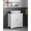Koupelnová skříňka pod umyvadlo VASAGLE BBC01WT - 60×30×60 cm | bílá