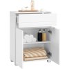 Koupelnová skříňka VASAGLE BBK140W01 - 80x60x30 cm | bílá