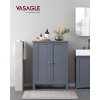 Koupelnová skříňka VASAGLE BCB60GY – 80x60x30 cm | šedá
