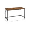 Kancelářský stůl VASAGLE LWD043B01 - 140x60x75,7 cm
