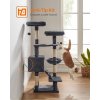 Škrabadlo pro kočky / strom FEANDREA PCT160G01 - 142 cm vysoké | šedé