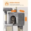 Kočičí škrabadlo / strom FEANDREA PCT142W01 - 115 cm | světle šedé