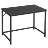Psací / Kancelářský stůl LWD041B56 - černý | 100x50x76 cm