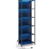Knihovna / regál Grøa s nastavitelným LED podsvícením | 178,6x60x30,3 cm