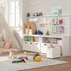 Dětská skříň / komoda Loppa s pojízdnými boxy -  60x102x30 cm | bílá