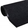 Černá PVC rohožka | 90x120 cm