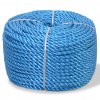 Kroucené lano, polypropylen, 6 mm, 200 m, modrá