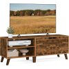TV Stolek Solvig - hnědý | 140x40x50 cm