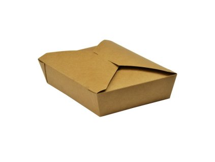 1094 kraft box na jedlo c 2 1600 ml 19 5 x 14 x 5 cm 50ks