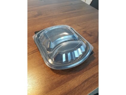 1115 menu misa cierna ovalna 2 dielna 1300ml viecko 250ks