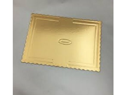 1364 tortova podlozka 35x35cm zlata strieborna