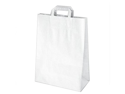 1919 papierove tasky 32 12 x 41 cm biele 50 ks