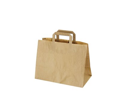 1928 papierove tasky 32 22 x 28 cm hnede 50 ks