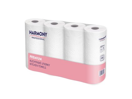 2879 kuchynske utierky tissue 3 vrstvove harmony professional 50 utrzkov 4 ks