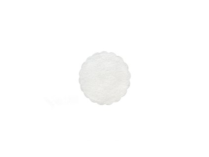 2975 rozetky premium 9 cm biele 500 ks