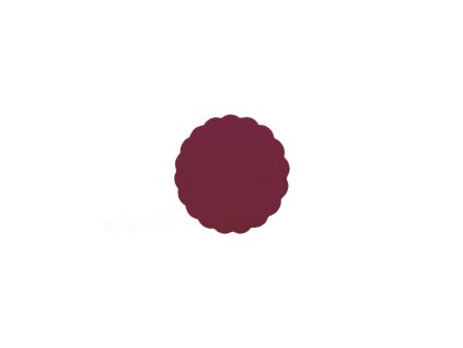 2978 rozetky premium 9 cm bordove 40 ks