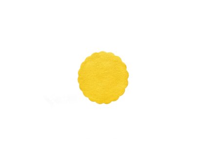 2990 rozetky premium 9 cm zlte 40 ks