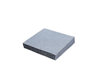 3128 obrusky 3 vrstve 33 x 33 cm strieborne 20 ks
