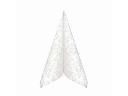 3500 obrusky premium 40x40cm dekor r biele 50 ks