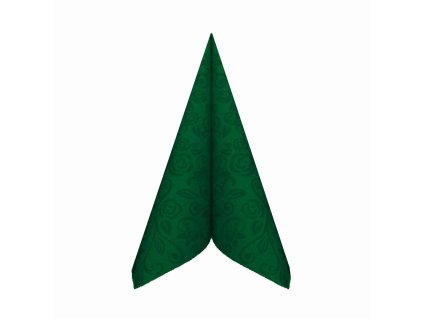 3554 obrusky servitky premium 40x40cm dekor r tmavozelene 50 ks