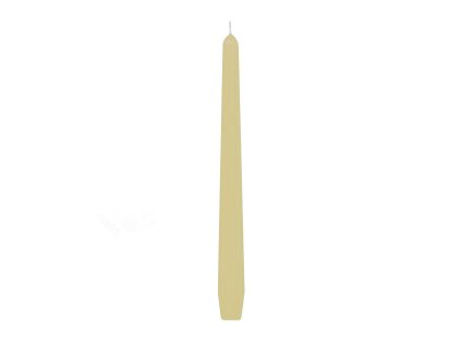 3722 sviecka konicka 245 mm bezova 10 ks