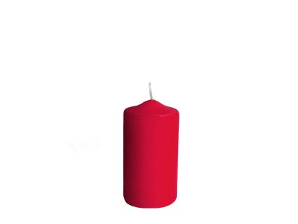 3761 sviecka valcova 40 x 80 mm cervena 4 ks