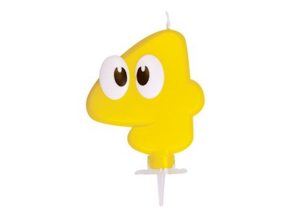 3920 cislova sviecka so stojancekom 4 80 mm 1 ks