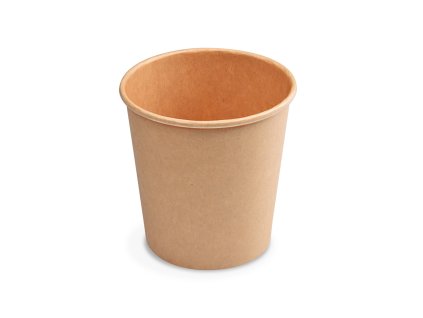 419 miska papierova okruhla hneda kraft 750ml 115 mm 50 ks
