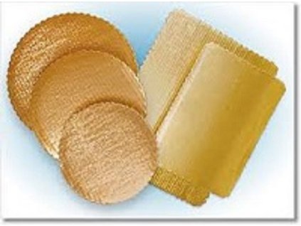 503 tortova podlozka priemer 24cm zlata strieborna