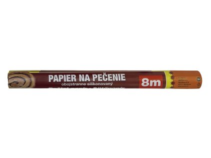 Papier na pečenie obojstranne silikonovaný 8m