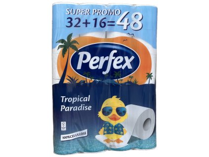 Perfex Tropical Paradise Toaletný papier 3vrst 3