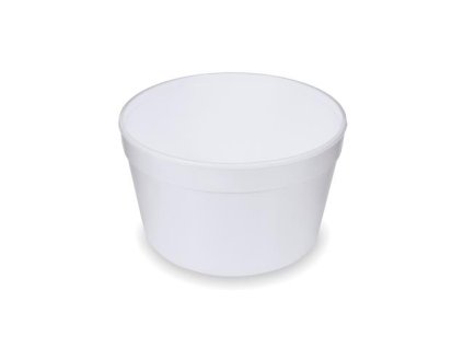 773 termo miska 910 ml okruhla biela 25 ks