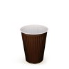 248 automatovy termo poharik hnedo biely 0 15 l 100 ks