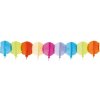 3980 papierova girlanda baloniky 4 m 20 cm 1 ks