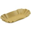 446 papierova miska ovalna hneda 10 5 x 17 5 x 3 cm 250 ks