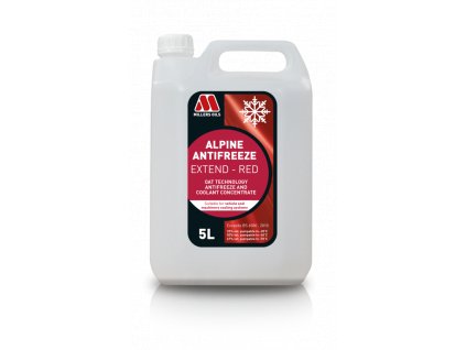 Alpine Antifreeze Extend (5L) - Red - Long Life Antifreeze with Anti-Corrosion Properties