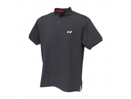 n polo shirt grau