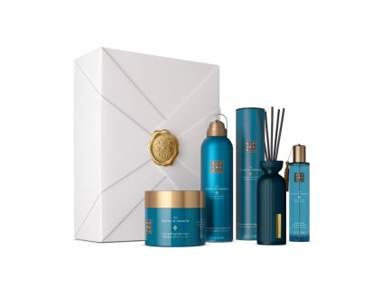 The Ritual of Hammam - sprchový gel 200 ml + tělový krém 200 ml + sprej na vlasy 50 ml + vonné tyčinky