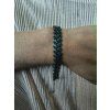 Miyuki náramek TURQUOISE TILA – ručně šitý