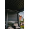 Aluminiumlamelle - Anthrazit 7016 in der Länge  1000 mm
