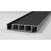 Aluminiumlamelle - Anthrazit 7016 in der Länge  1200 mm