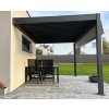 Bioklimatická pergola INTRO PLUS 4x3 m, hliník - do stěny