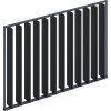 wide vertical tilting aluminum panel anthracite open 3