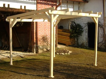 Pergola 3 x 3 m hranolů 9,5 x 9,5 cm  Pergola 3 x 3 m hranol 9,5 x 9,5 cm